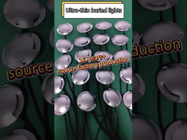 Led Underground Lights Pure Aluminum 6063 IP67 Waterproof SMD 2835 Warm White For Outdoor Pathway