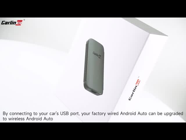 CPC200-A2A Wired To Wireless Android Auto Adapter Compatible 98% Car Models Carplay