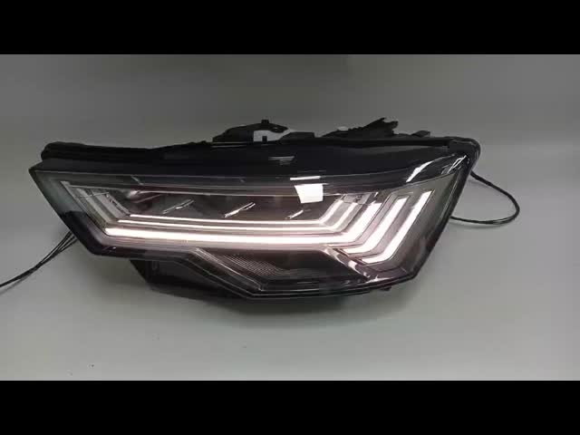 2019 - 2025 アウディ A6 C8 マトリックス LEDヘッドライト アウディ A6 ヘッドランプ 4KO941035C / 4K0941036C