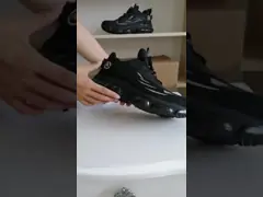 BOA Rotating Button Work Shoes Flying Knit Work Shoes Comfortable Safety Shoes Kevlar Midsole Steel Toe PU Sole