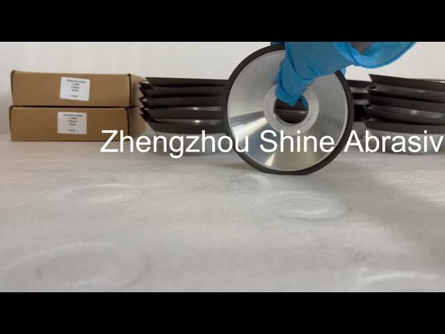 11V9 ボウル形樹脂結合 ダイヤモンド / CBN 磨き車 不oxidable 鋼