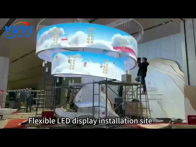 P2 柔軟なLEDディスプレイ 超薄型シームレススペイシング 簡単にインストール