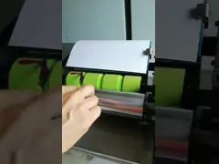 Épreuveur d'encre d'impression offset 400W, 4 couleurs primaires, réglage de la pression 0 - 2MM video