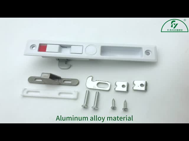 OEM アルミニウム合金 シングルサイドフックロック スライディングドアとウィンドウ