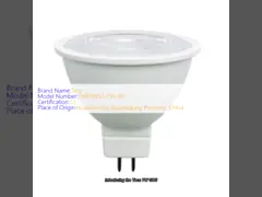 Декоративное освещение 7W GU5.3 MR16 Теплые белые светодиодные лампочки 3000K RA90 60 градусов