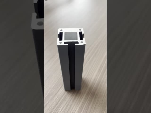 10 は um 6063-t5 をアルミニウム プロフィール突き出ました引き戸ライト/暗いチタニウムのための陽極酸化しました
