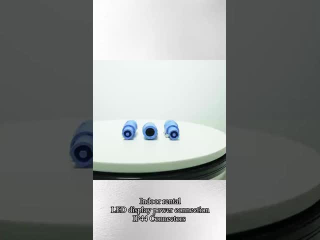 250v AC パワーコンコネクタ 女性ソケットコネクタ Ip44 LEDディスプレイ用