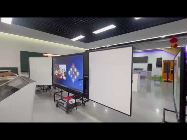 75インチ 4K マルチメディア オールインワンインタラクティブディスプレイ デジタル相互接続 ドローボード ドキュメント スキャナー