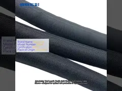 Textile Split Flexible Self Closing Cable Sleeve Pipe Wire Protection