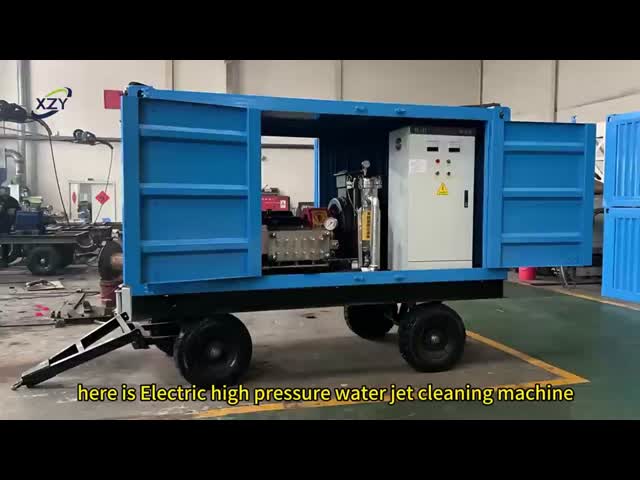 50L/Min-85L/Min High Pressure Water Blasting Machine For Marine Rust Paint Removal