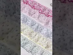 Маленькая цветовая полосатая юбка краю тканеная лента аксессуар для волос DIY лук цветочный материал подарочный ящик упаковка кружевка морщинистая лента