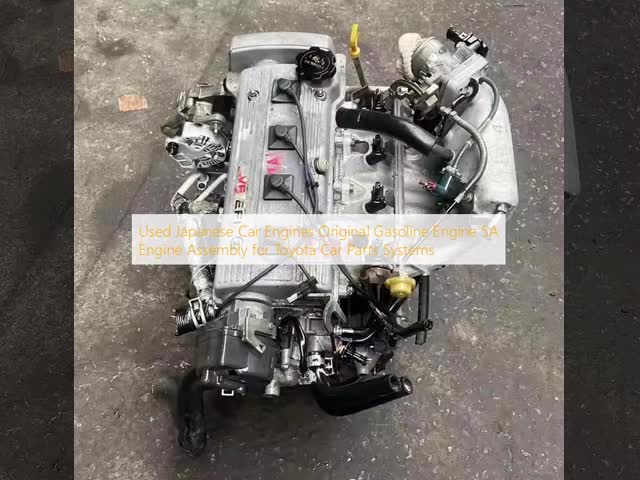 中古 日本自動車 エンジン オリジナル ガソリン エンジン 5A トヨタ 自動車部品システムのための エンジン 組立