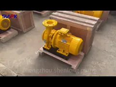 China Hot Water Circulating Pump Horizontal Stainless Steel Pipeline Pump supplier