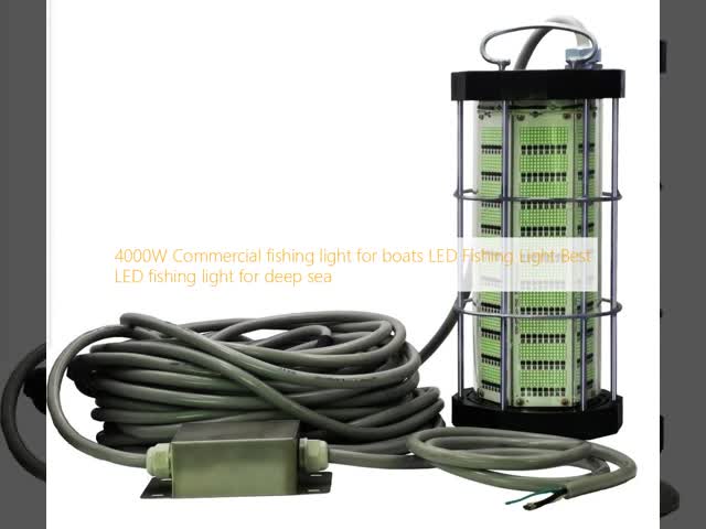 深海4千ワットLED漁船用灯 19kg商用漁船用灯 入力電圧 AC200-265V
