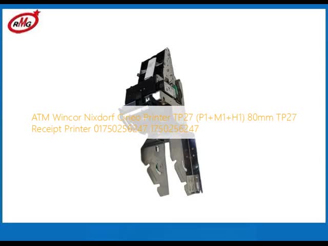 ATM部品 Wincor Nixdorf Cineoプリンター TP27 (P1+M1+H1) 80mm TP27レシートプリンター 01750256247 1750256247