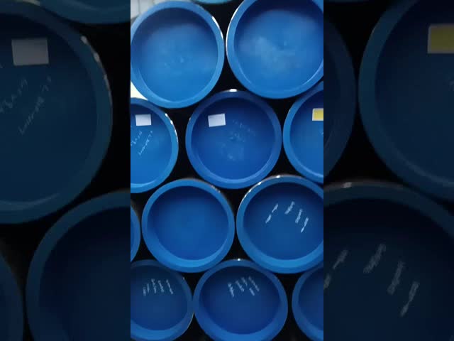 ASTM A53/A53M-10 categoria tubos de aço sem emenda de A/B para a tubulação fluida ST35 ST45 ST52