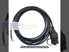 USB 3.0 waterdicht signaalconnector 4 Core Power Cord Audio Panel kabel