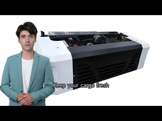 24V Power Lightweight Transportation Refrigeration Unit with Microprocessor Controller for Refrigerated Trucks