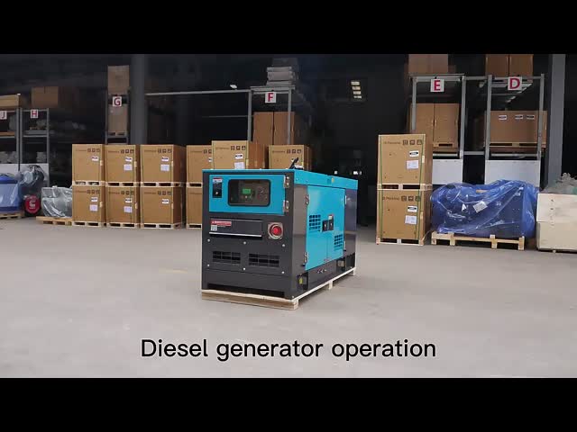 自動ディーゼル発電機 サイレントタイプ 発電機速度 1800RPM ディーゼルエンジン発電機セット