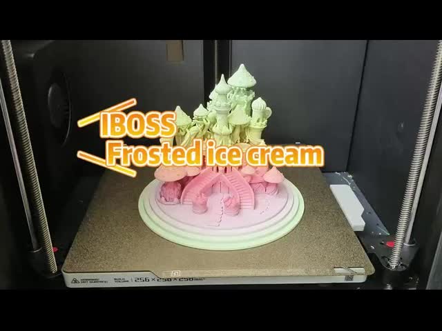 PLA 高強度 3D プリント フィラメント 1kg レインボー フロースト アイスクリーム PLA+ フィラメント
