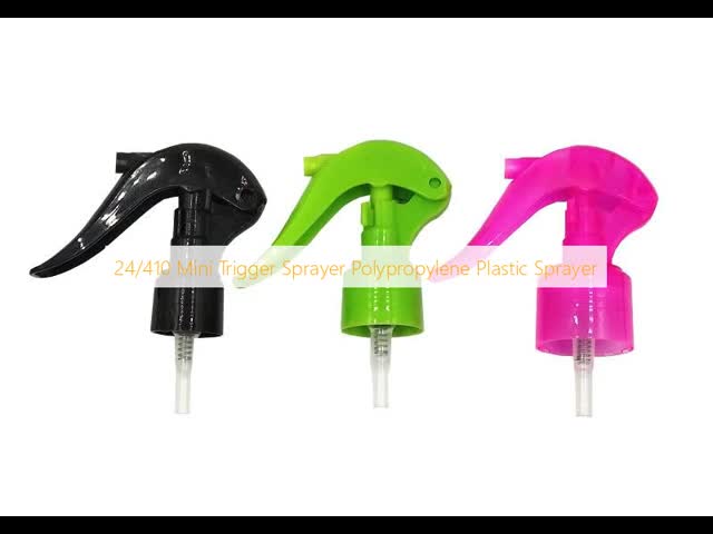 Manufacture 24/410 28/410 Plastic Mini Trigger Sprayer with Clip Design