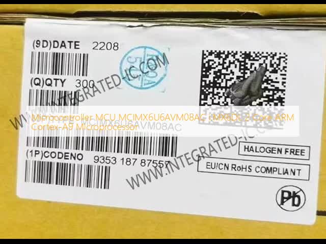 Microcontroller MCU MCIMX6U6AVM08AC i.MX6DL 2 Core ARM Cortex-A9 Microprocessor