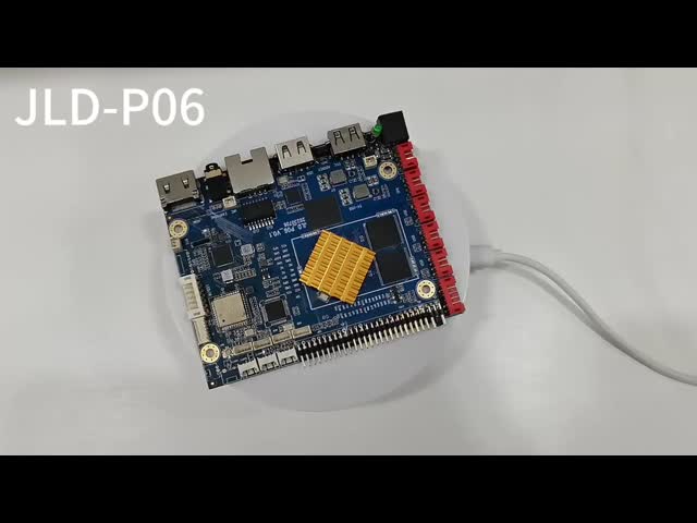POSマシン クアッドコアマザーボード RK 3288 コルテックスA17 プロセッサ LVDS デュアルイーサネット 100mm*80mm