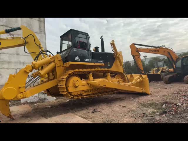 Shantui SD32 Used Crawler Bulldozer With 257KW WP12/QSNT-C345 Engine