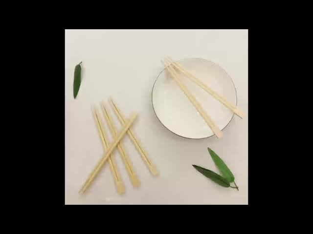 100% 天然の竹 使い捨てのチョップスティック 耐熱 多機能