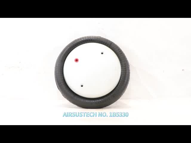 Goodyear 1B12-313 1の1/4 UNCの複雑なゴム製空気ばねの十字FS330-11 474の空気乗車の懸濁液