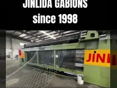 China Hot Dipped Galvanized Gabion Box Machine 80x100 Mesh With 3 Cross supplier