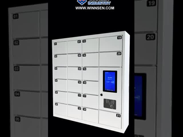 RFID Интеллектуальный ключ из стальной коробки Управление шкафчиком Умный открытый отель Wifi дистанционное управление