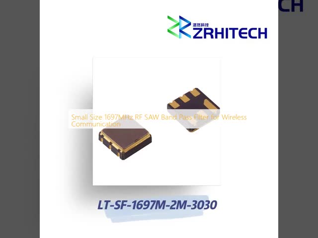 1697MHz RF SAW バンドパスフィルター