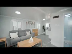 Sistem Listrik Pra-dipasang Rumah Prefab Pilihan Utama untuk Perumahan Sementara atau Tetap