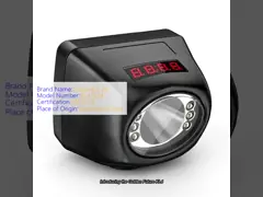 China 15000 Lux Underground Cap Lamps , Explosion Proof Led Miner Headlamp supplier
