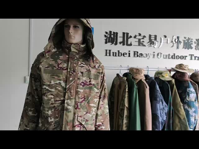 Tactical Camo Combat Military Jacket Thermal Regulating Breathable Field Coat