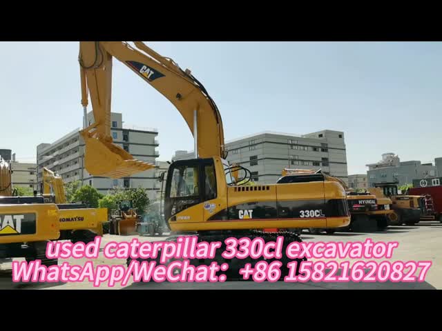 高品質の中古キャット 330CL掘削機 中古 キャタピラー掘削機 音量削減