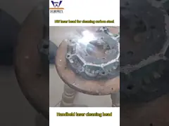 China Customized Handheld Welding Head , Double Motor 1000w Fiber Laser Head supplier