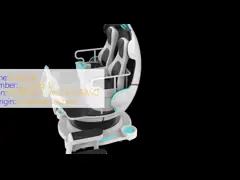 China 360° Panorama Vibrating VR Simulator Coin Operated With HD VR Glasses supplier