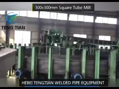 China F400 Full Automatic Pipe Mill Machine For Steel Square Pipe supplier
