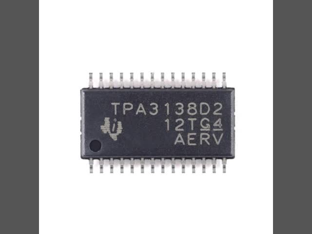 TPA3138D2PWPR HTSSOP-28 Mono Class d Audio Amplifier IC Chip