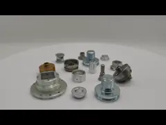 Custom CNC Aluminum Nuts M0.8-M12 with Anodizing ISO9001