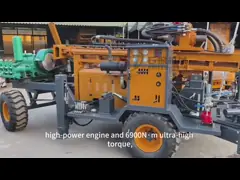 China GK180 Portable Water Drilling Rig Reverse Circulation Geotechnical Machinery supplier