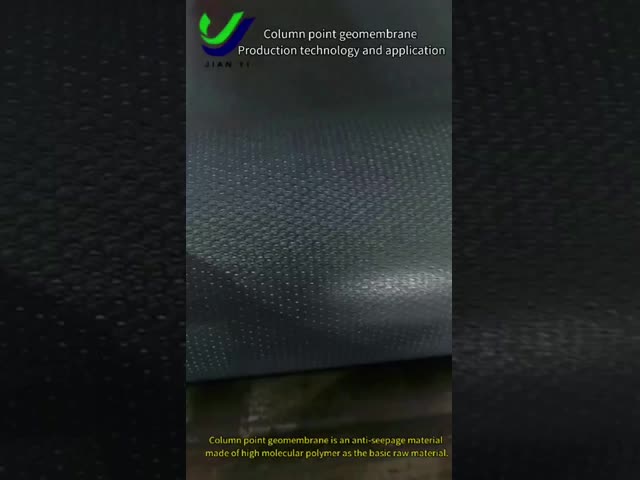 Противопросачивающая геомамбрана с текстурой из HDPE 0,94 г/см3 для резервуара хвостовых отходов