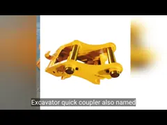 Hydraulic Quick Hitch Coupler Excavator Attachments