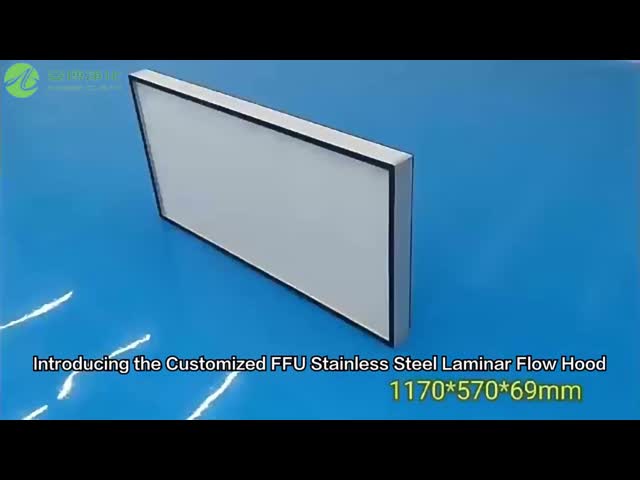 AMBER FFU-1500 ISO 14644 ガルバネス鋼 HEPA FFU フィルターファンユニット
