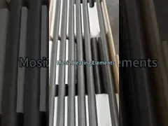 China 1800 Degree MoSi2 Heating Element 2000W Molybdenum Heating Element W Type supplier