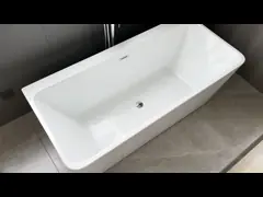 Residential Commercial Acrylic Freestanding Jetted Tub with Custom Color