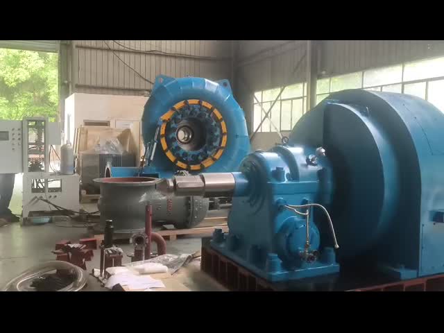 Gerador de turbina hidráulica amplamente disponível com eficiência de 90-96% para soluções personalizadas