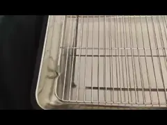 Hot Sterilization Stainless Steel Mesh Basket 1mm Wire Diameter Stroage Solution For Surgical Instrument Sterilization